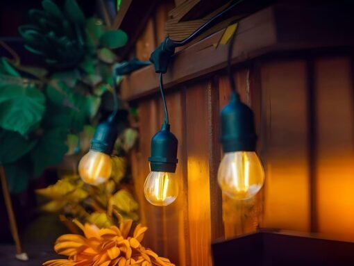 2W Filament LED Bulb E27 G45 Amber Glass 2000K - Image 2