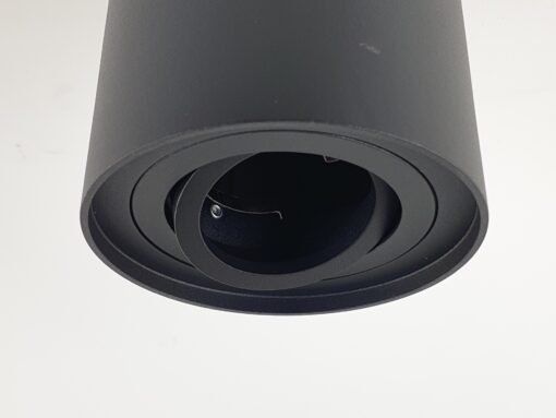 GU10 Surface-mounted spot fixture cylinder sand black tiltable large - Image 5