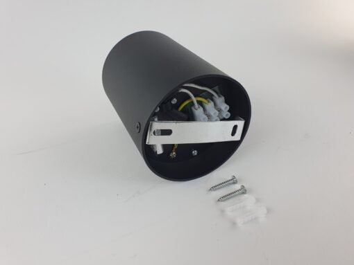 GU10 Surface-mounted spot fixture cylinder sand black tiltable large - Image 6