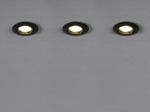 GU10 recessed fixture sand black with lamp holder - Image 5