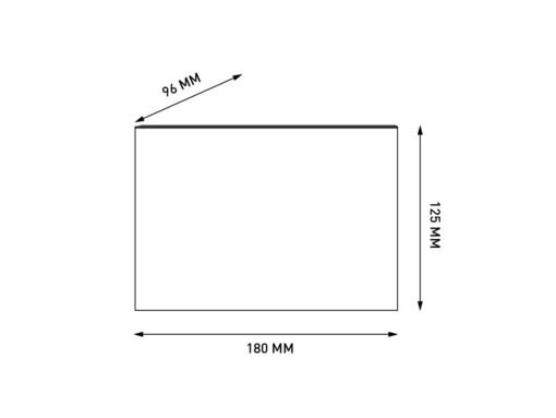 GU10 Surface-mounted spotlight fixture rectangular dual fittings sand white tiltable - Image 6