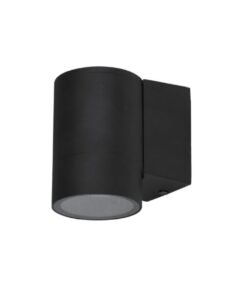 Alternative view of Wall lamp Cylinder GU10 fitting sand black waterproof