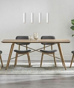 Alternative view of GU10 Decorative Hanging lamp cylinder 24cm sand white