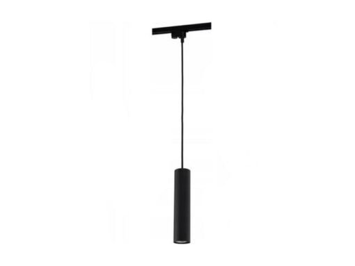 Track light spot GU10 Decorative Hanging lamp cylinder 24cm sand black