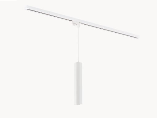 Track light spot GU10 Decorative Hanging lamp cylinder 24cm sand white