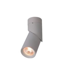 GU10 Surface-mounted spot fixture cylinder sand white rotatable