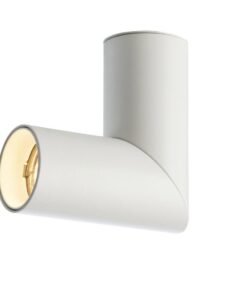Alternative view of GU10 Surface-mounted spot fixture cylinder sand white rotatable