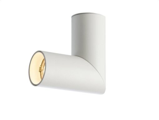 GU10 Surface-mounted spot fixture cylinder sand white rotatable - Image 2