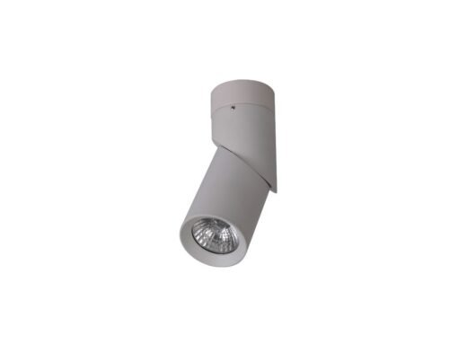 GU10 Surface-mounted spot fixture cylinder sand white rotatable - Image 5