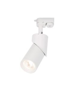 Track light spot GU10 fixture cylinder sand white rotatable