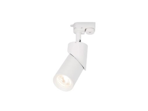 Track light spot GU10 fixture cylinder sand white rotatable