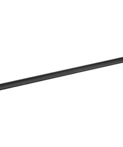 1 meter track  for 1 phase 2 wire track system black