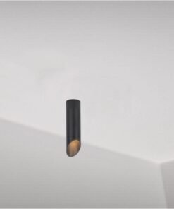 Alternative view of GU10 Surface-mounted design fixture cylinder sand black 22cm