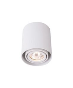 GU10 Surface-mounted spot fixture cylinder sand white tiltable