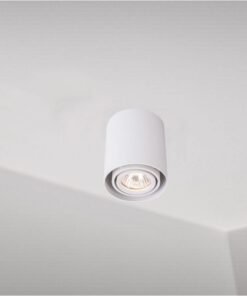 Alternative view of GU10 Surface-mounted spot fixture cylinder sand white tiltable