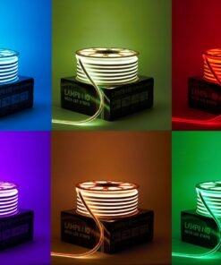 20 meters 8W/m SMD Neon LED Strip waterproof RGB Bluetooth