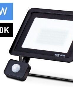 50W 3000K Floodlights Frosted Glass with sensor SMD LED Waterproof