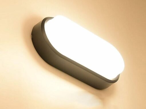 12W 3000K Surface-mounted Design LED Panel oval waterproof