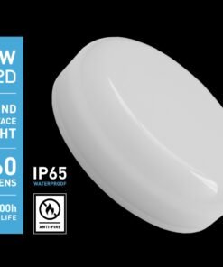 Alternative view of 12W 3000K Surface-mounted LED Panel waterproof fire-resistant
