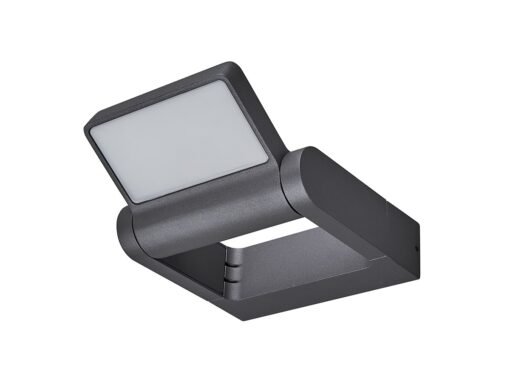 10W LED Wall Lamp rotatable waterproof sand black