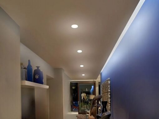 18W Frameless recessed LED Panel with adjustable clamp system 3000K - Image 3