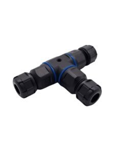 T-form cable connector 3-wire waterproof fire-resistant