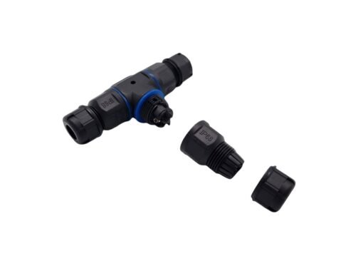 T-form cable connector 3-wire waterproof fire-resistant - Image 4