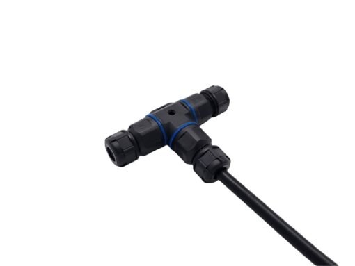 T-form cable connector 3-wire waterproof fire-resistant - Image 2