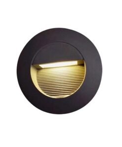 3W COB LED waterproof recessed Wall & Stair lighting sand black