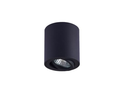 GU10 Surface-mounted spotlight fixture cylinder sand black tiltable small - Image 4