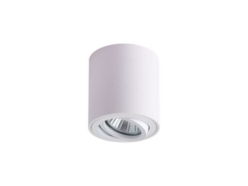 GU10 Surface-mounted spotlight fixture cylinder sand white tiltable small - Image 4