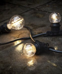 Alternative view of 4W Filament LED Bulb E27 G45 Clear Glass 2700K