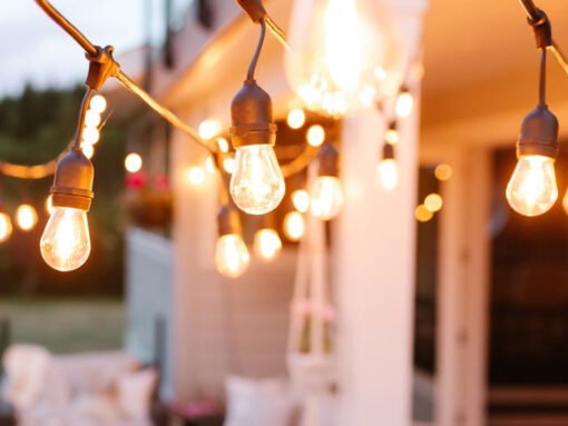 2W Filament LED Bulb E27 ST45 Clear Plastic 2700K - Image 4