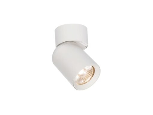 GU10 Surface-mounted spot fixture cylinder sand white rotatable