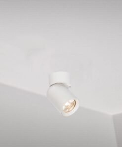 Alternative view of GU10 Surface-mounted spot fixture cylinder sand white rotatable