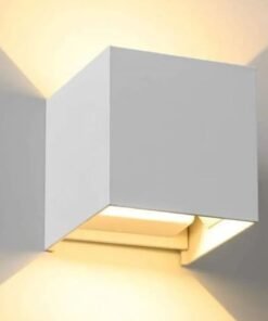 12W LED sand white Wall lamp Cube duo light adjustable waterproof