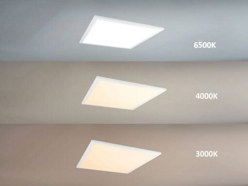 40W 3000K 60x60 SMD LED Recessed Backlit Panels white frame - Image 6