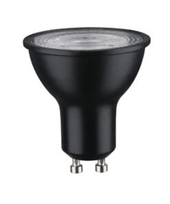 Alternative view of 4.9W GU10 LED Spot 3 Steps On/Off dimming with lens 3000K black