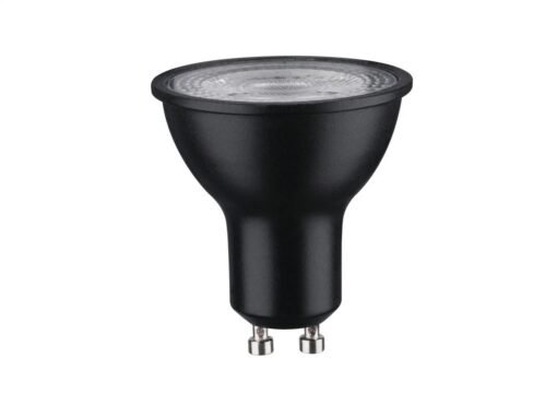 4.9W GU10 LED Spot 3 Steps On/Off dimming with lens 4000K black - Image 2