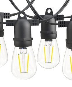 Alternative view of 10 meters E27 Waterproof String Light connectable