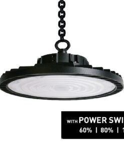 100W 4000k Pro Smd Led Ufo Highbay 3 Step Switch Dimmable Waterproof