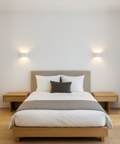 Alternative view of 12W LED sand white Wall lamp Cube duo light adjustable waterproof