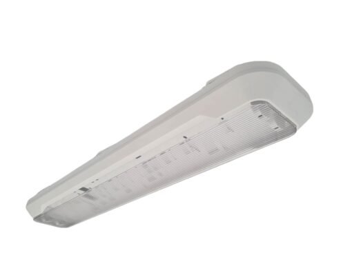 120cm Pro Design double LED TL T8 fixture waterproof white with reflector