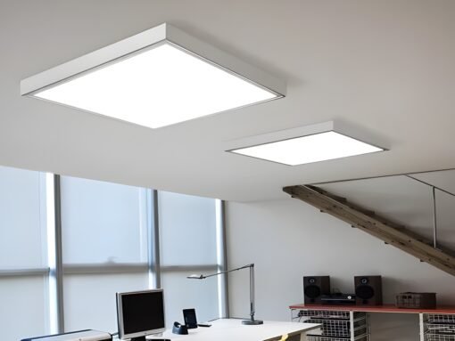 SURFACE-MOUNTED FRAME FOR 60X60 LED PANELS WHITE CLICK SYSTEM - Image 2