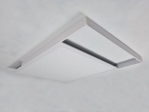 SURFACE-MOUNTED FRAME FOR 60X60 LED PANELS WHITE CLICK SYSTEM - Image 4