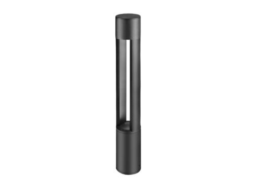 Outdoor Bollard Light GU10 Sand Black Waterproof