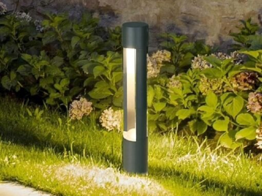 Outdoor Bollard Light GU10 Sand Black Waterproof - Image 3