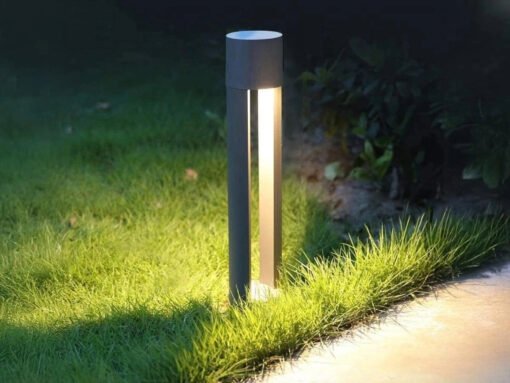 Outdoor Bollard Light GU10 Sand Black Waterproof - Image 4