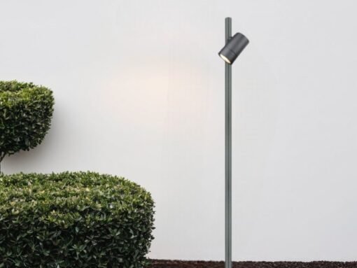 Spike Garden Lamp GU10 Sand Black Rotatable Waterproof - Image 3