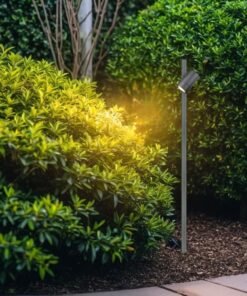 Alternative view of Spike Garden Lamp GU10 Sand Black Rotatable Waterproof